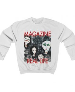 Magazine Real Life Unisex Crewneck Sweatshirt NA