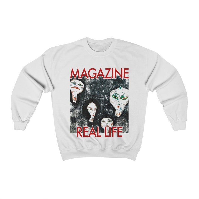 Magazine Real Life Unisex Crewneck Sweatshirt NA
