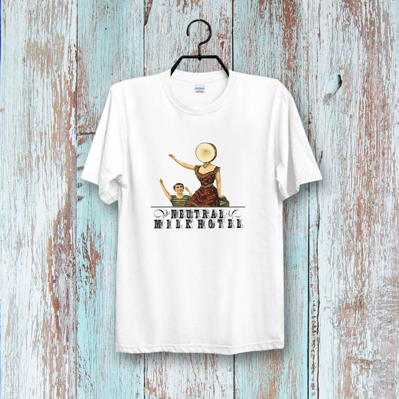 Neutral Milk Hotel Indie Retro Rock T Shirt NA