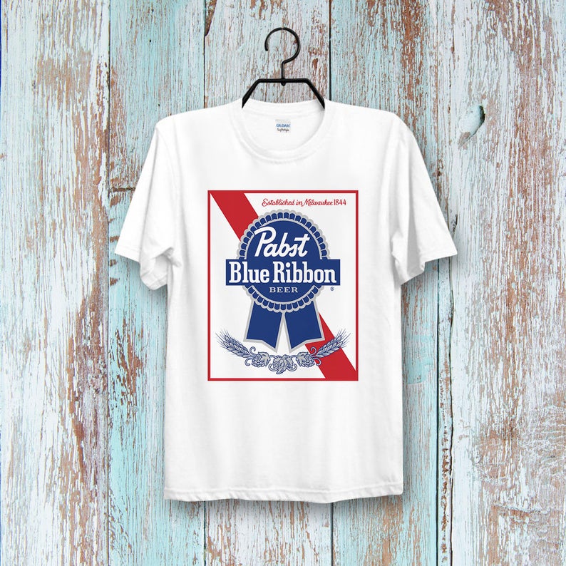 Pabst Blue Ribbon Beer T Shirt NA