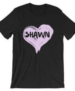 Shawn Heart Short-Sleeve Unisex T Shirt NA
