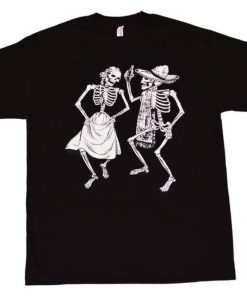 Skeleton Dancing T Shirt NA