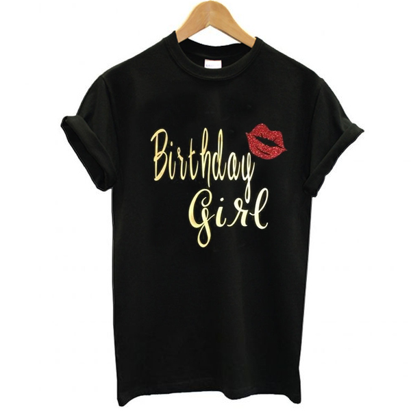 Adult Birthday Girl t shirt NA