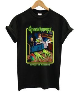 Authentic Goosebumps Bedtime Retro Scary t shirt NA