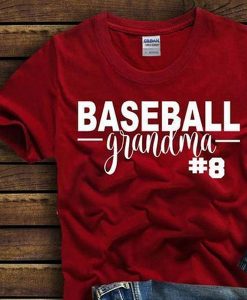 Baseball Grandma t shirt NA