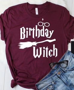 Birthday Witch t shirt NA