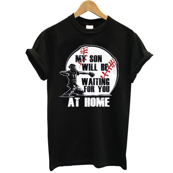 Catcher waiting at home t shirt NA