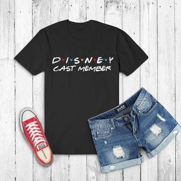 Disney ,Disney Cast Member ,Disney College Program ,Friends t shirt NA