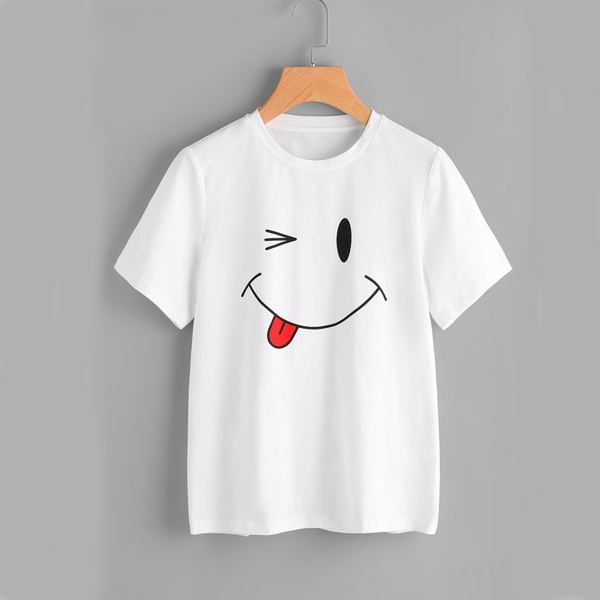 Face Smile t shirt NA