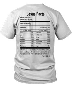 Jesus Facts t shirt NA