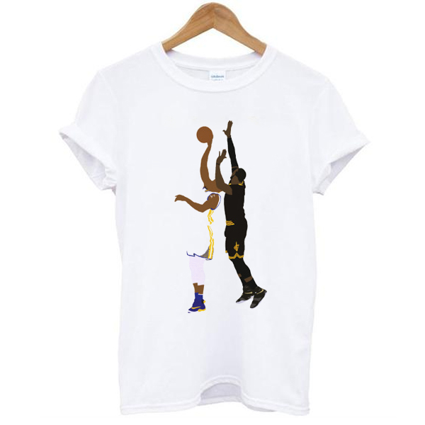 LeBron James Block On Andre Iguodala t shirt NA