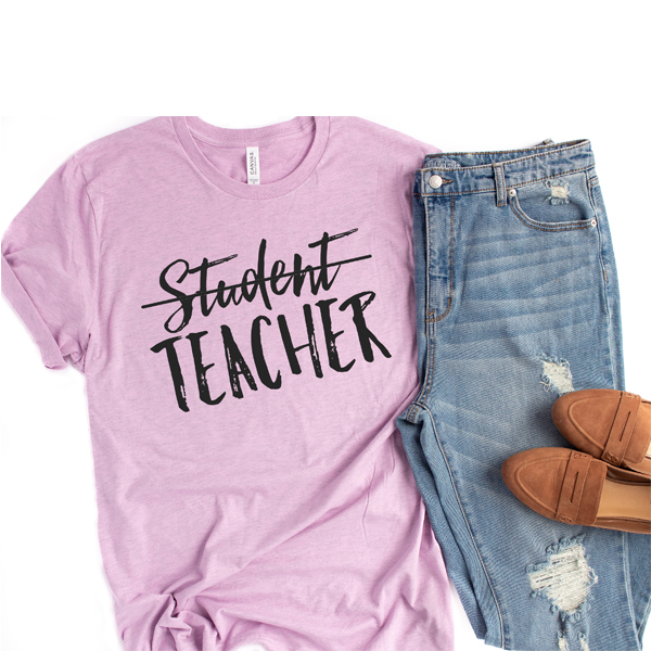 Student Teacher t shirt NA