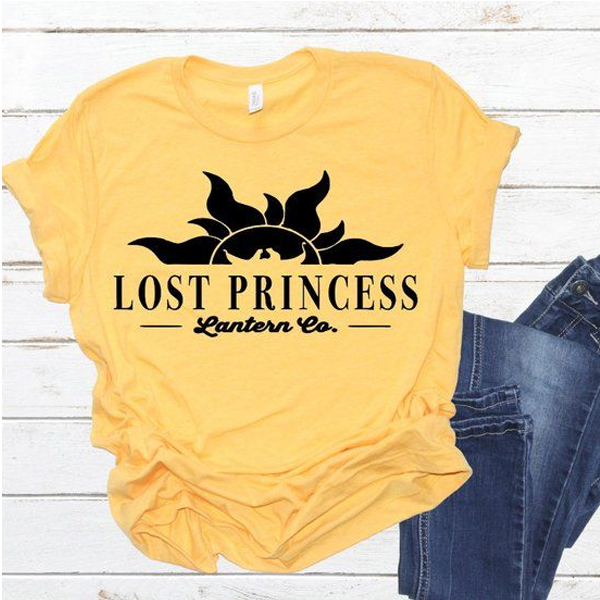 Tangled Tee, Rapunzel, Lost Princess Lantern Company t shirt NA