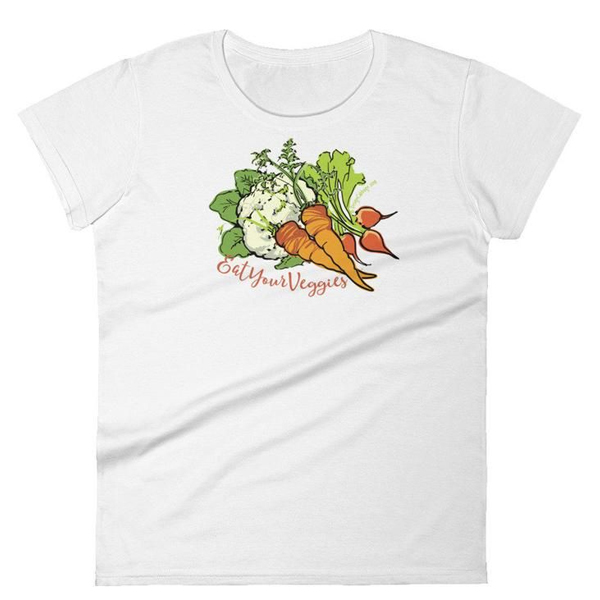 Vegan Garden Vegetable Vegetarian Womens Graphic t shirt NA