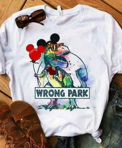 Wrong Park t shirt NA