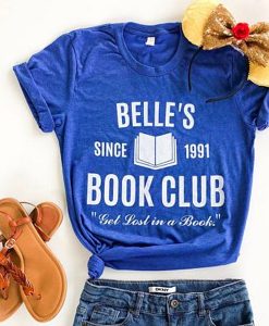 belle's book club t shirt NA