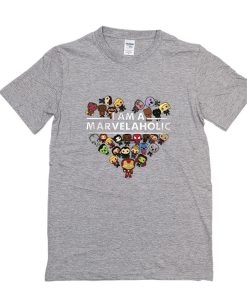 i am a marvelaholic t shirt NA