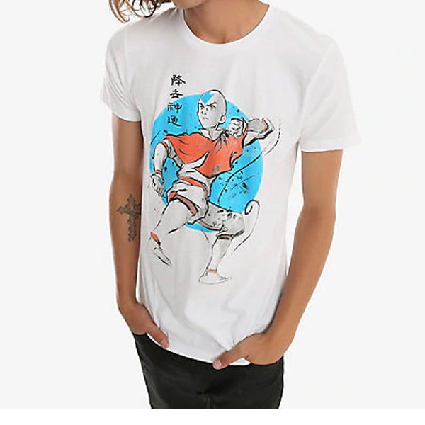 Avatar The Last Airbender Aang Watercolor t shirt NA