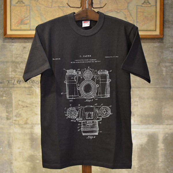 Camera Patent t shirt NA