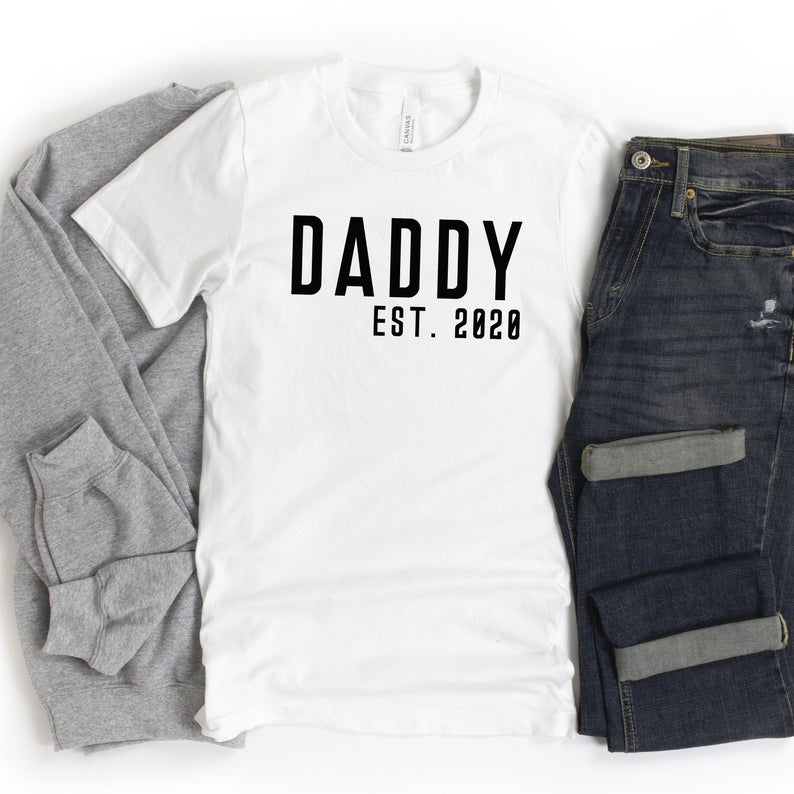 Daddy Est 2020 T Shirt NA