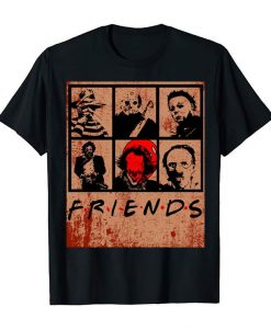 Friends Nightmare Halloween Horror Movie t shirt NA