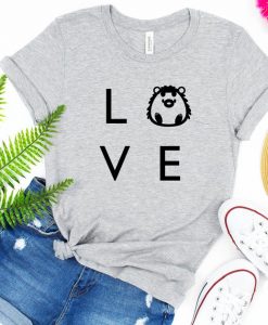 Hedgehog Love T Shirt NA