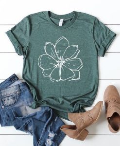 Magnolia Flower t shirt NA