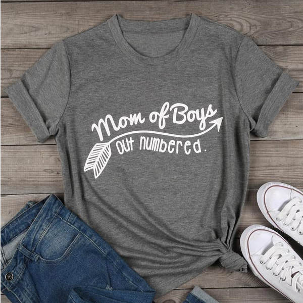 Mom Of Boys tshirt NA