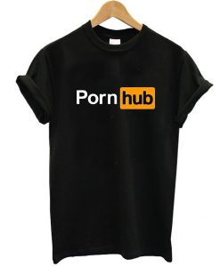 Porn Hub Japanese Letter t shirt NA