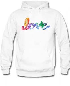 RAINBOW LOVE hoodie NA