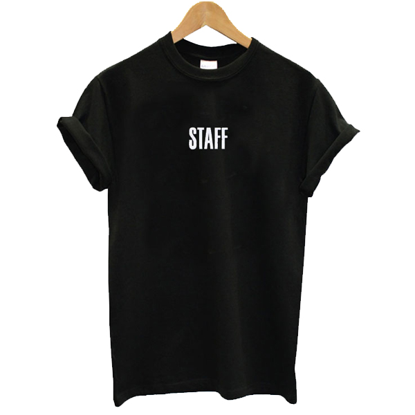 Vetements Staff t shirt NA