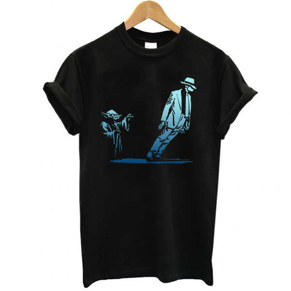 Yoda Michael Jackson Dance Smooth Criminal Lean t shirt NA