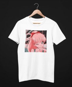 Anime Girl Pink T-Shirt NA