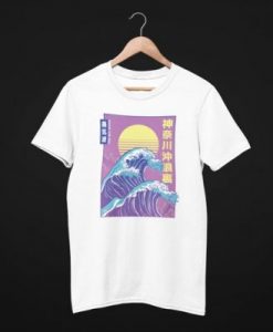 Big Wave Vaporwave T-Shirt NA