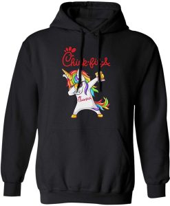 Chick Fil A Unicorn Dabbing Hoodie NA