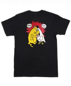 Chicken And Pussy T-Shirt Back NA