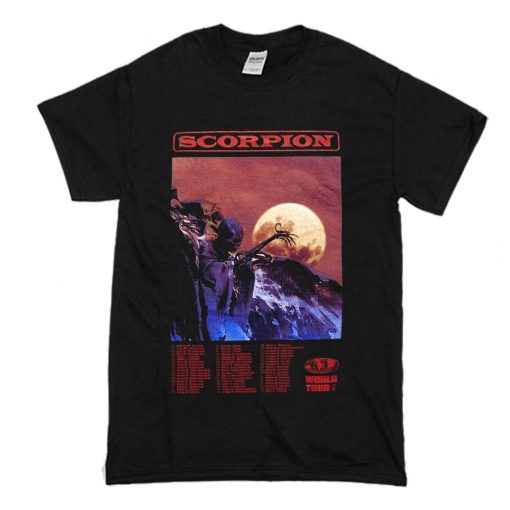 Drake Scorpion World Tour T-Shirt NA
