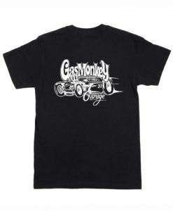 Gas Monkey Garage Black CAR 31 Hot Rod T Shirt NA
