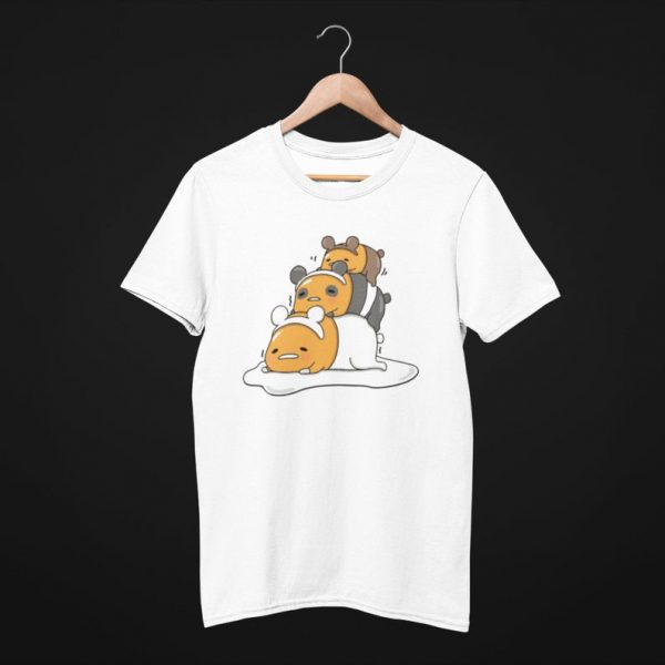 Gudetama Bear Cuddle Cute T-Shirt NA
