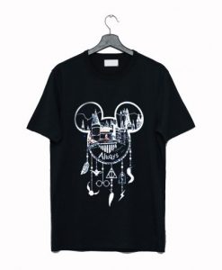 Mickey Head Always Harry Potter Hogwarts T Shirt NA