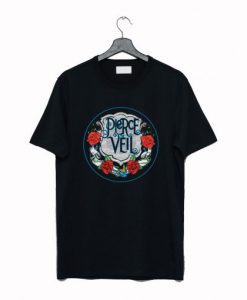 Pierce The Veil Rose Logo T Shirt NA