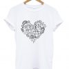 Science Heart t shirt NA