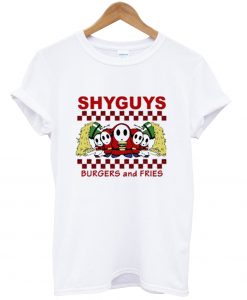 Shy Guys Burgers n Fries shirt NA