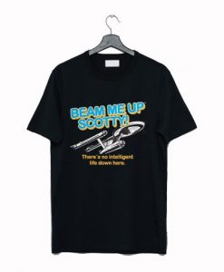 Star Trek Officially Licensed Beam Me Up Scotty T Shirt NA