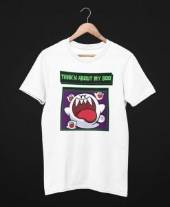 Think’N About My Boo – Super Mario Bros T-Shirt NA