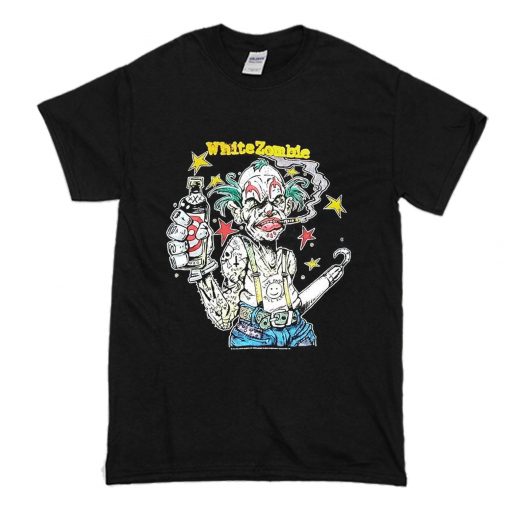 Vintage 1995 White Zombie Astro T Shirt NA