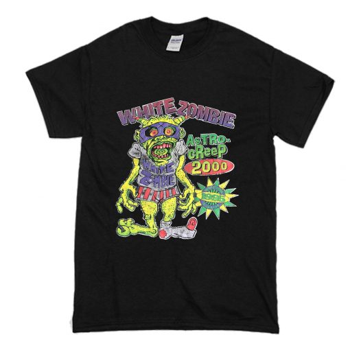 White Zombie Shirt 1995 90 Vintage Tour Astro T Shirt NA