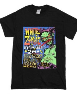 White Zombie Vintage 90s Astro creep 2000 T Shirt NA