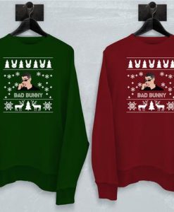 Bad Bunny Christmas Sweatshirt NA