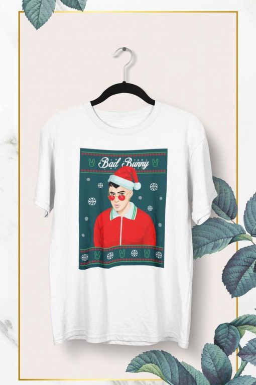 Bad Bunny Christmas T-shirt NA